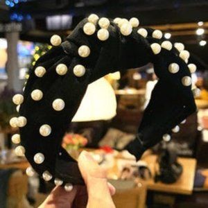 Etsy Pearl Knotted Headband